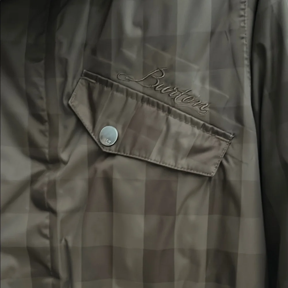 Burton Women’s Brown Ski Snowboard Jacket with Hood and Faux Fur Lining - Picture 5 of 16